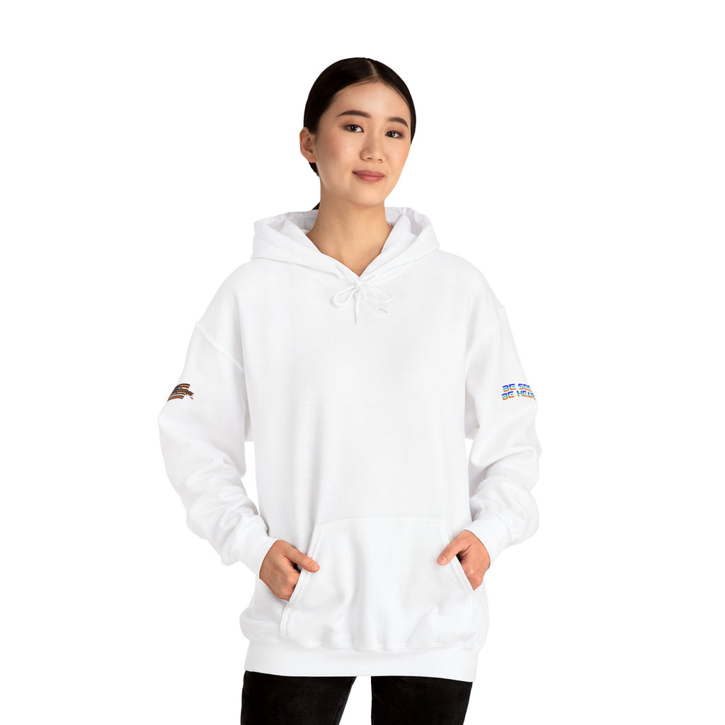 Agent Krasnov Unisex Heavy Blend Gildan Hoodie Sweatshirt, Casual Wear, Gift for Activists, Comfortable Protest Wear