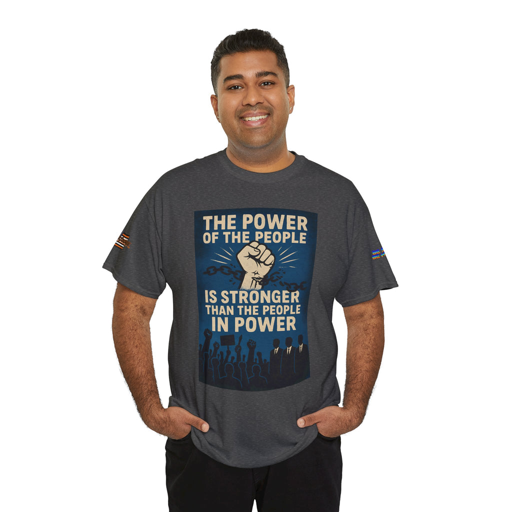The Power of the People Unisex Heavy Cotton Gildan Tee