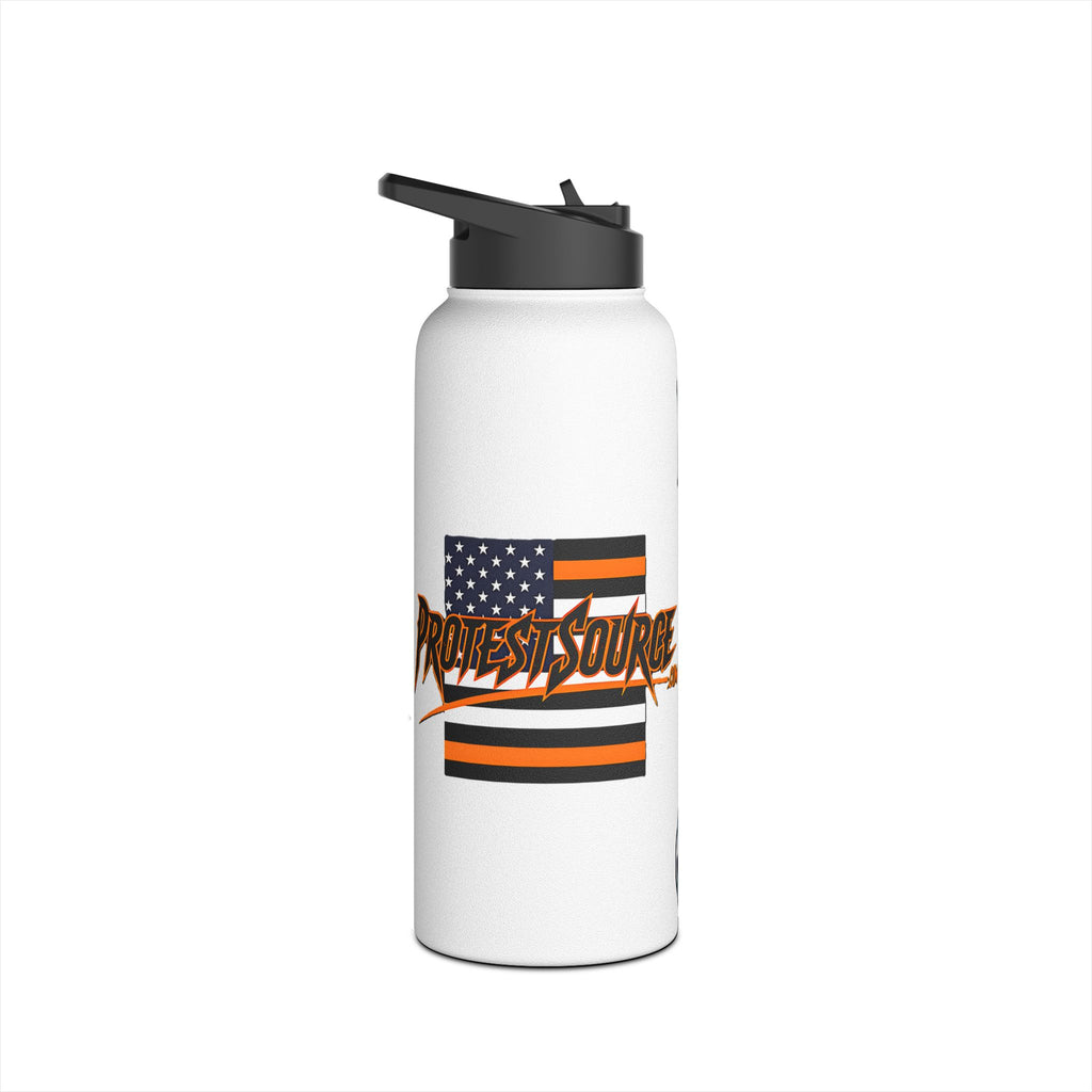 I Like My ICE Crushed Insulated  32 oz. Water Bottle, Perfect for Activists, Protests, Commuters, Gifts, and Daily Use