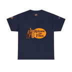 Release the Files Unisex Heavy Cotton Gildan Tee, Casual Wear, Gift for Activists, Comfortable Protest Wear