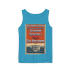 Defending Democracy Unisex Cotton Tank Top
