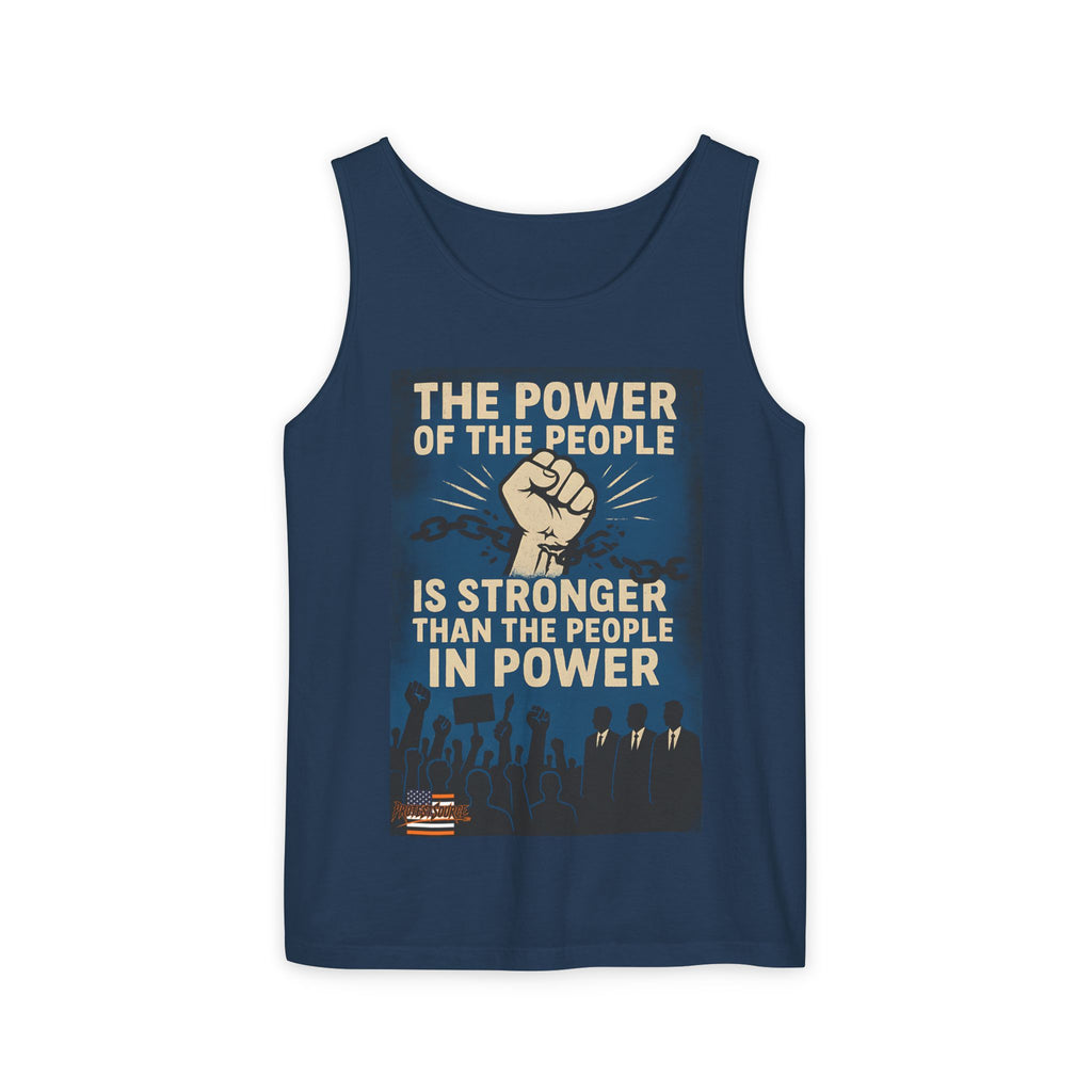 The Power of the People Unisex Cotton Tank Top