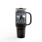 Closed Due to the Rise of Fascism Insulated 40 oz. Travel Mug