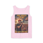 Free Speech For Me But Not For Thee Unisex Cotton Tank Top