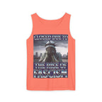 Closed Due to the Rise of Fascism Unisex Cotton Tank Top
