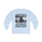 Closed Due to the Rise of Fascism Long Sleeve Cotton Gildan Tee