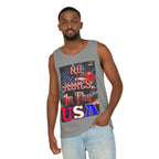 No Kings In The USA Unisex Cotton Tank Top