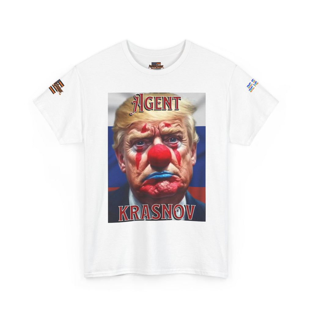 Agent Krasnov Unisex Heavy Cotton Gildan Tee
