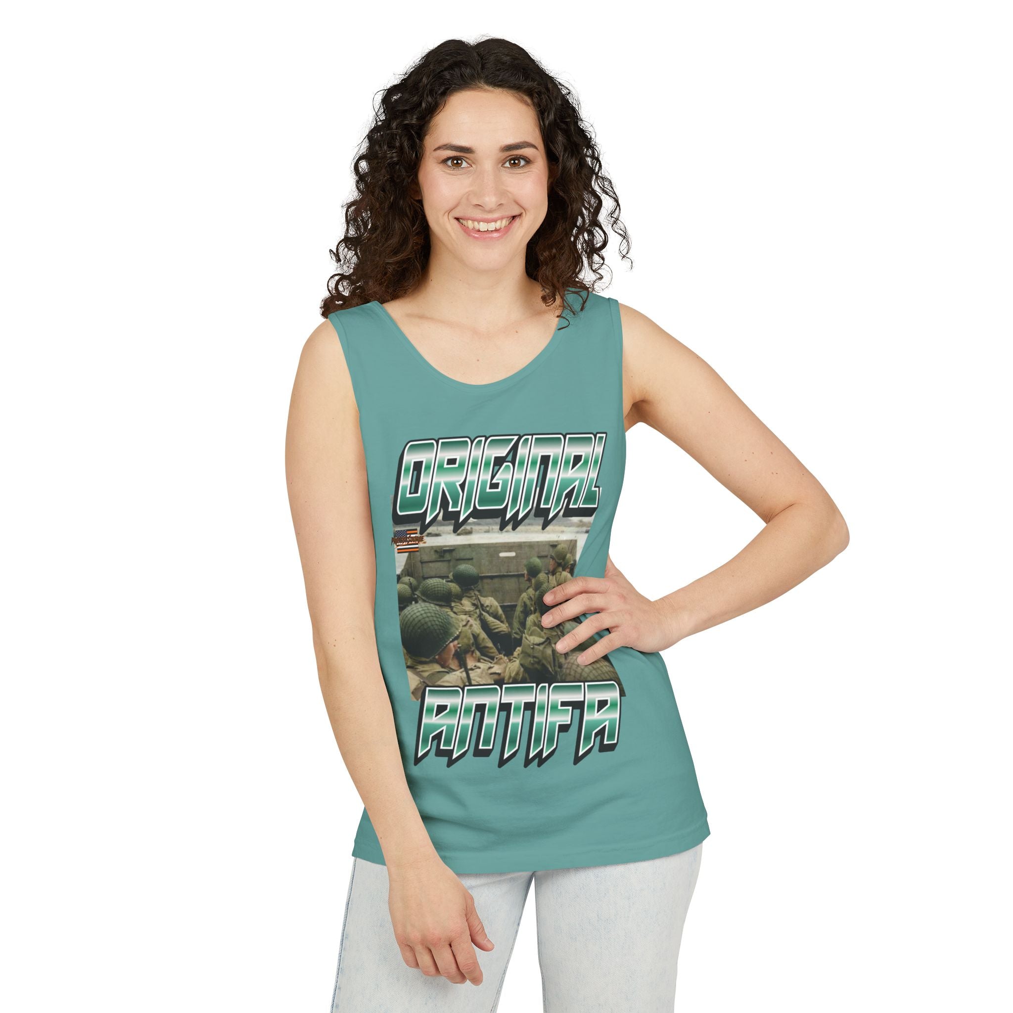 Original Antifa Unisex Cotton Tank Top