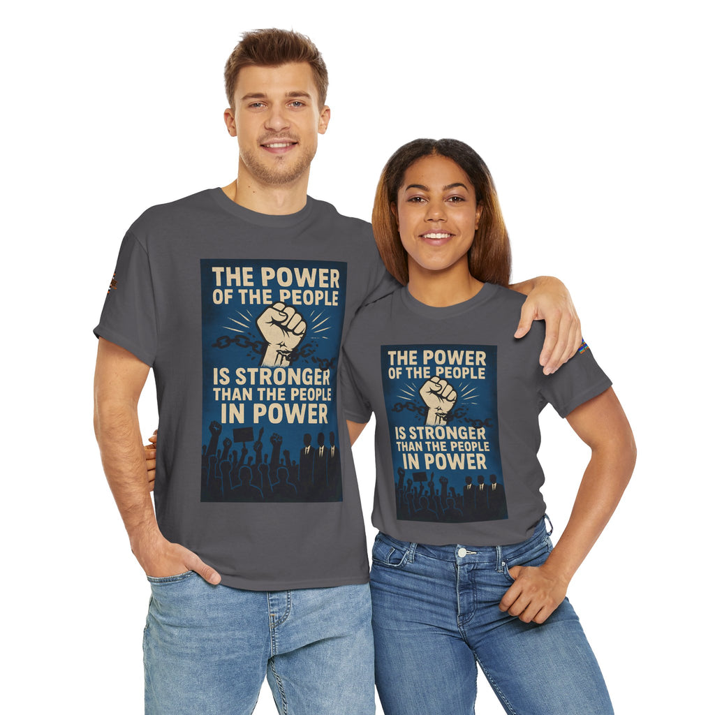 The Power of the People Unisex Heavy Cotton Gildan Tee