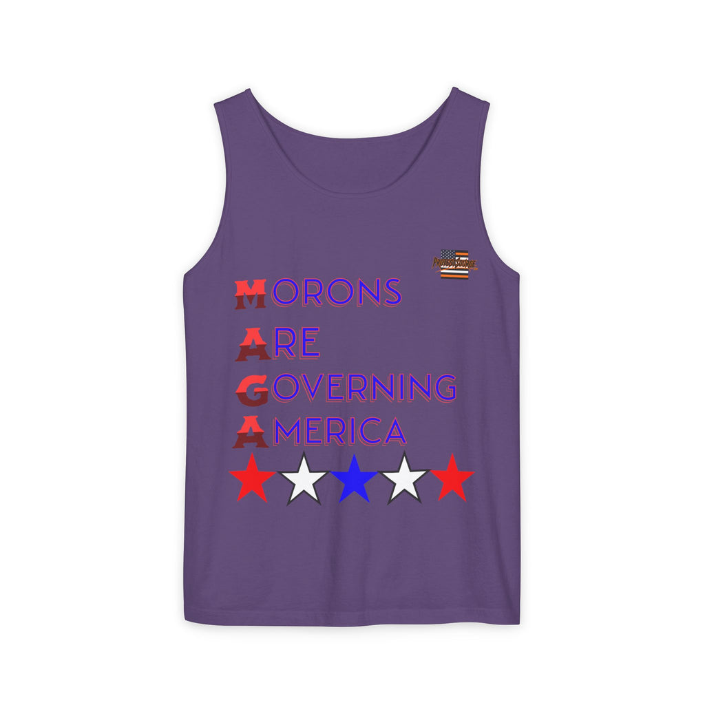 Morons Are Governing America Unisex Cotton Tank Top