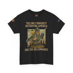 The Only Minority Destroying America Unisex Heavy Cotton Gildan Tee, Casual Wear, Gift for Activists, Comfortable Protest Wear