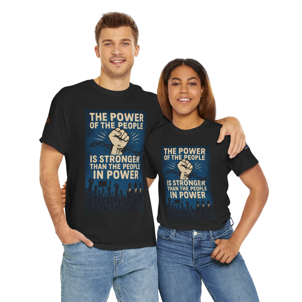The Power of the People Unisex Heavy Cotton Gildan Tee