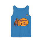 Release the Files Unisex Cotton Tank Top