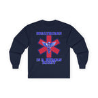 Healthcare is a Human Right Long Sleeve Cotton Gildan Tee