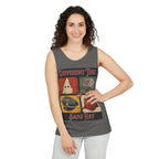 Different Time, Same Hat Unisex Cotton Tank Top