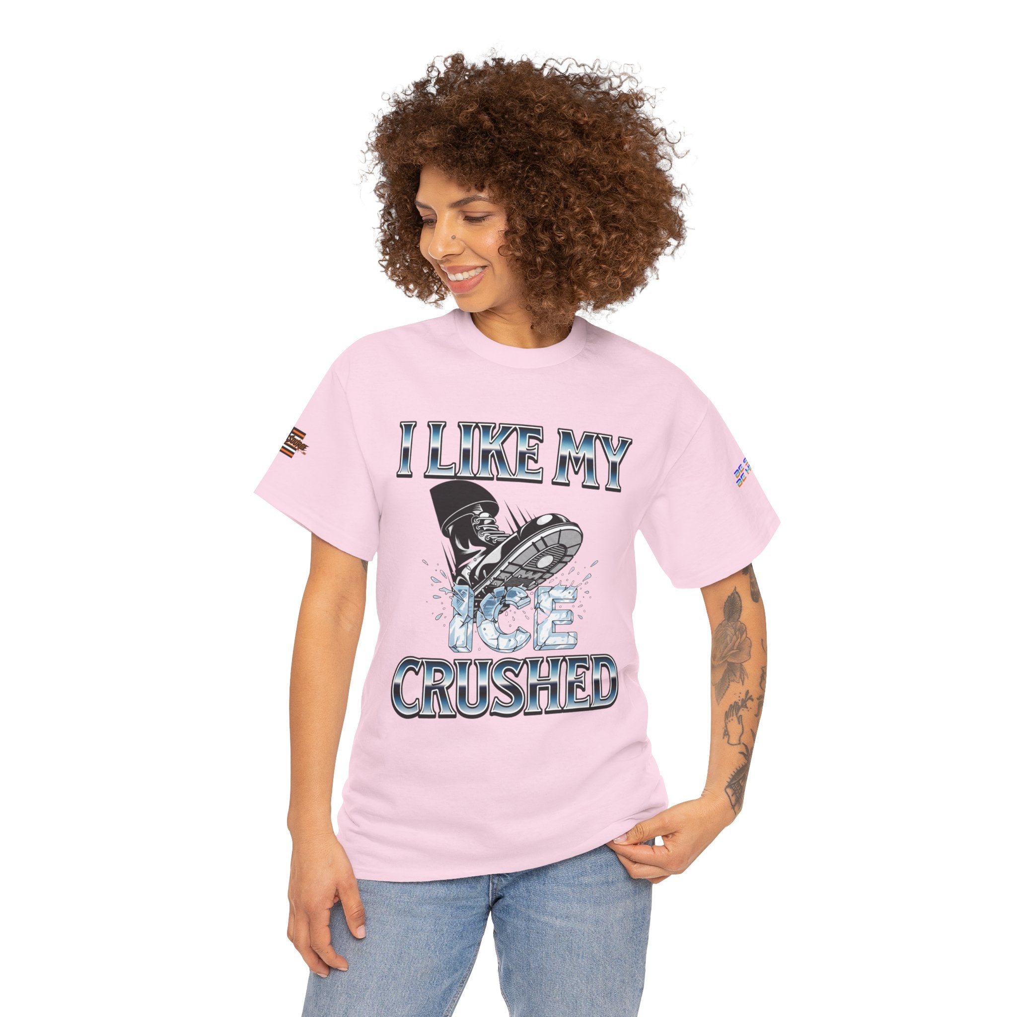 I Like My ICE Crushed Unisex Heavy Cotton Gildan Tee
