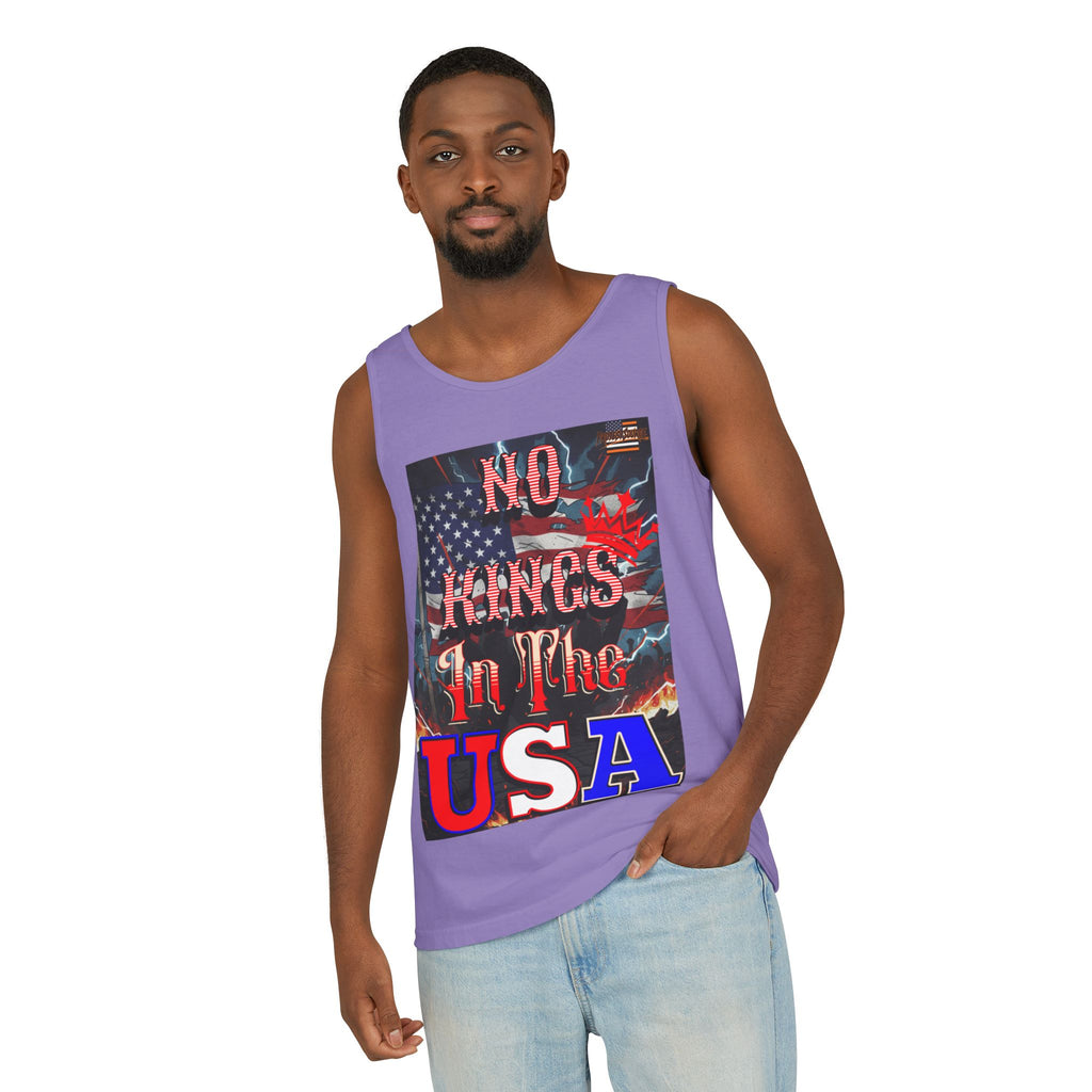 No Kings In The USA Unisex Cotton Tank Top