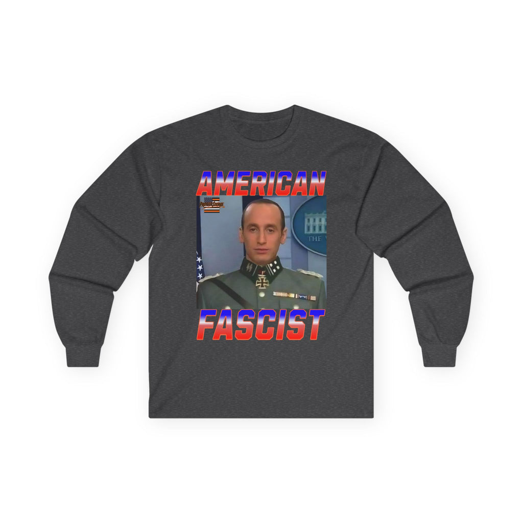 American Fascist Long Sleeve Cotton Gildan Tee
