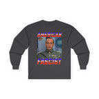 American Fascist Long Sleeve Cotton Gildan Tee