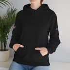 Nobody is Illegal on Stolen Land Unisex Heavy Blend Gildan Hoodie Sweatshirt, Casual Wear, Gift for Activists, Comfortable Protest Wear
