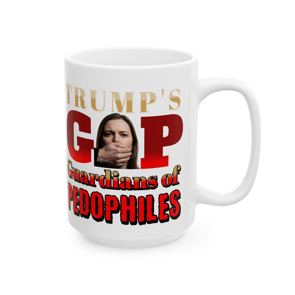Guardians of Pedophiles 15 oz. Ceramic Coffee Mug