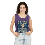 The Power of the People Unisex Cotton Tank Top
