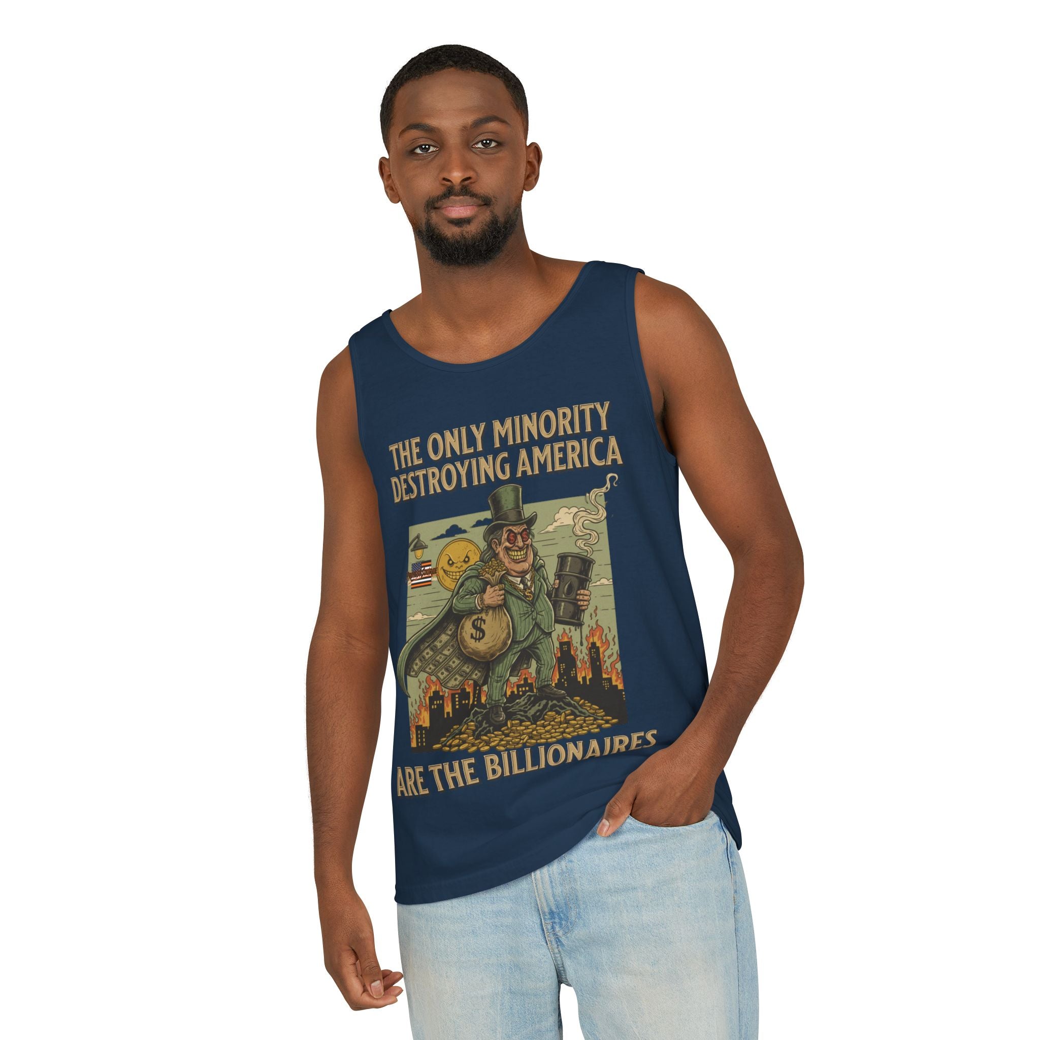 The Only Minority Destroying America Unisex Cotton Tank Top