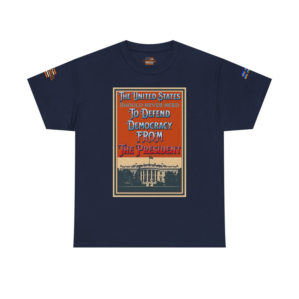 Defending Democracy Unisex Heavy Cotton Gildan Tee