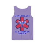 Healthcare is a Human Right Unisex Cotton Tank Top
