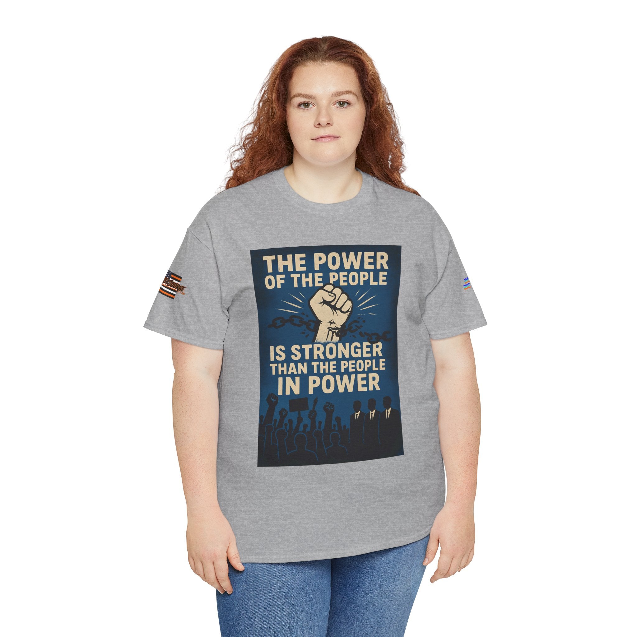 The Power of the People Unisex Heavy Cotton Gildan Tee