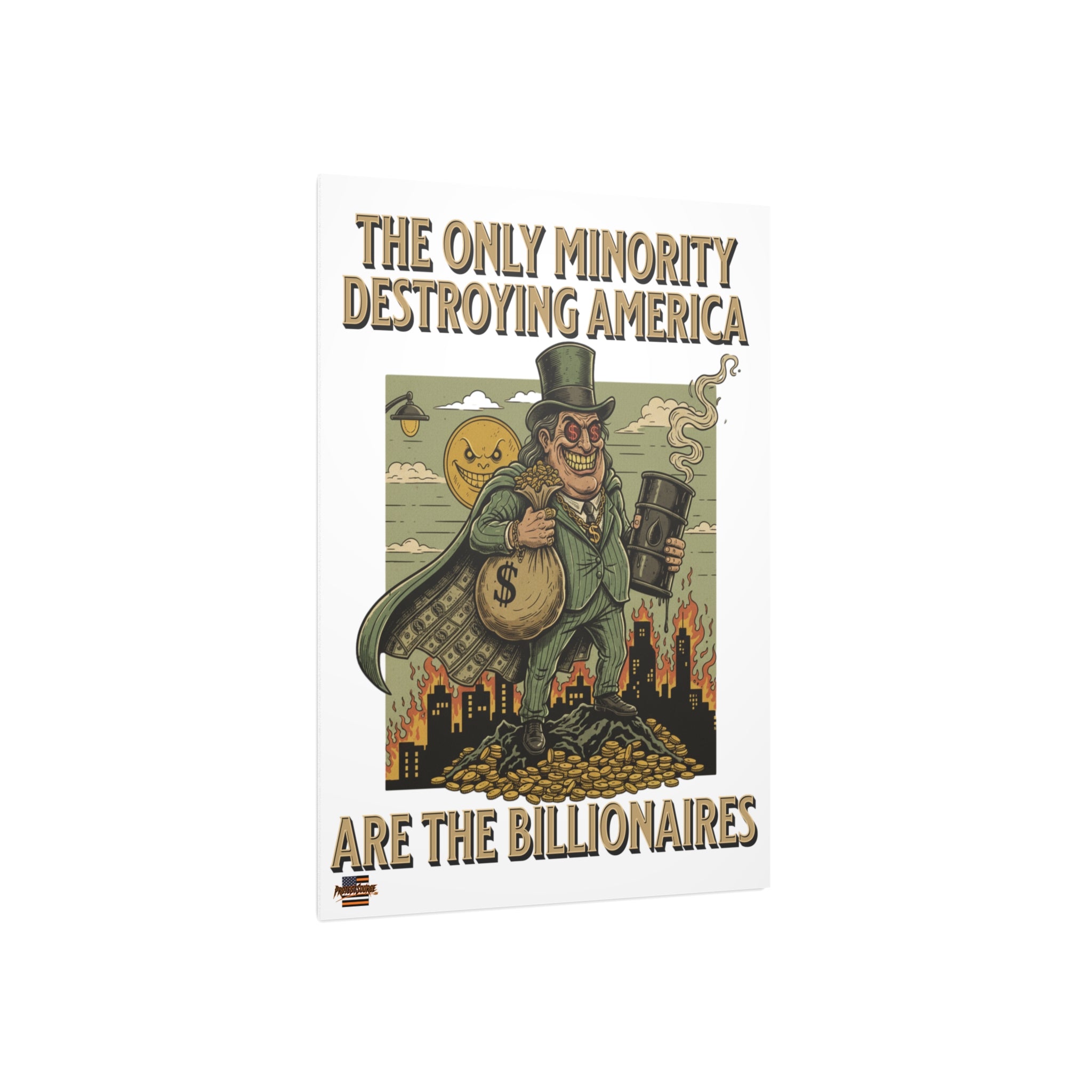 The Only Bad Minority Protest Sign, Durable Foam Board Art, Framable for Home, Unique Decor, Wall Art, Civil Rights Awareness, Gift for Activists