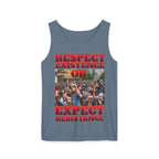 Respect Existence or Expect Resistance Unisex Cotton Tank Top