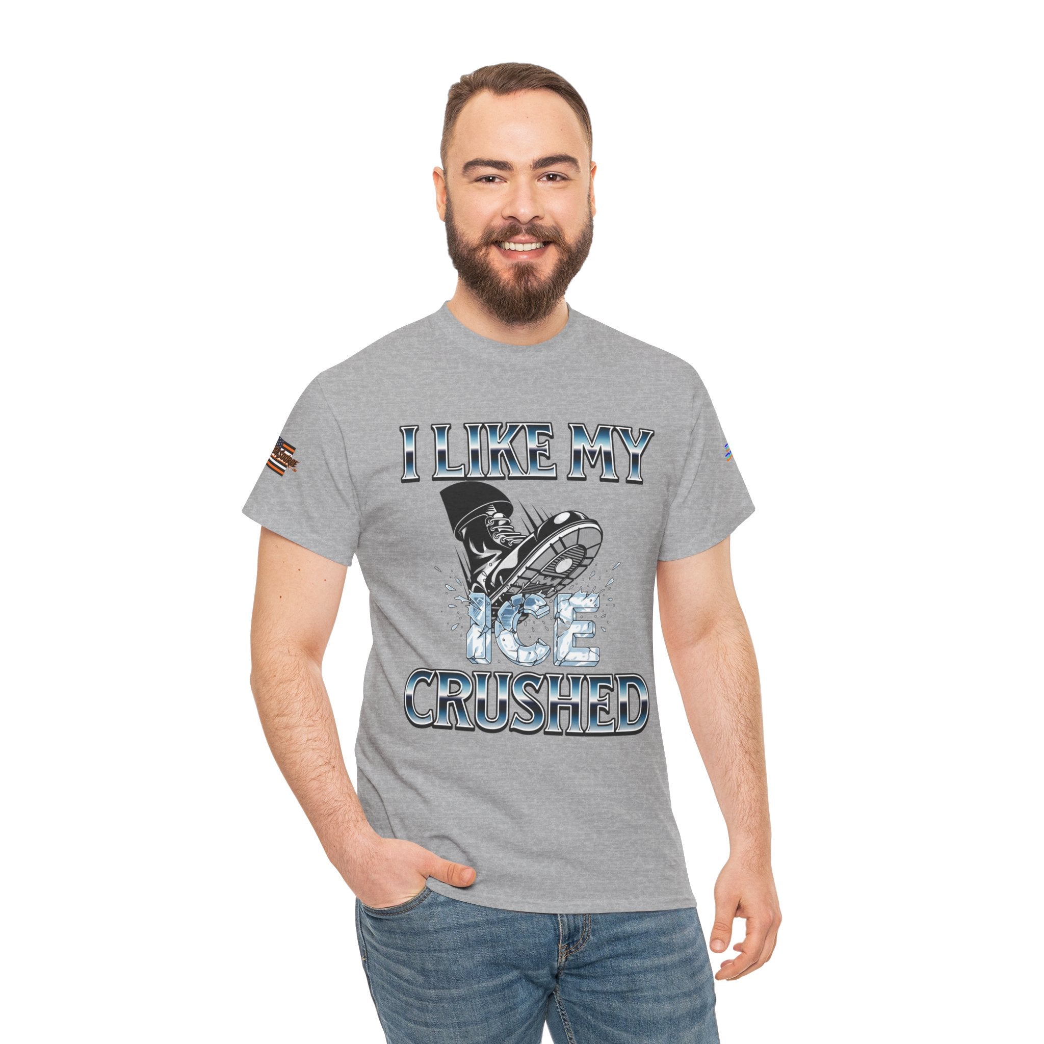 I Like My ICE Crushed Unisex Heavy Cotton Gildan Tee
