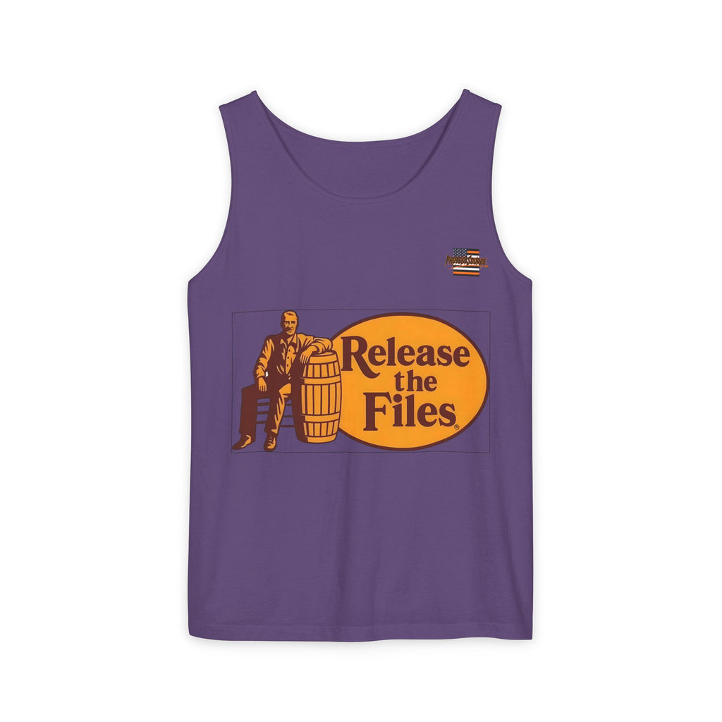 Release the Files Unisex Cotton Tank Top