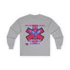Healthcare is a Human Right Long Sleeve Cotton Gildan Tee