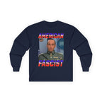American Fascist Long Sleeve Cotton Gildan Tee