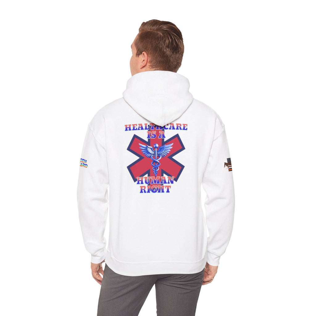 Healthcare is a Human Right Unisex Heavy Blend Gildan Hoodie