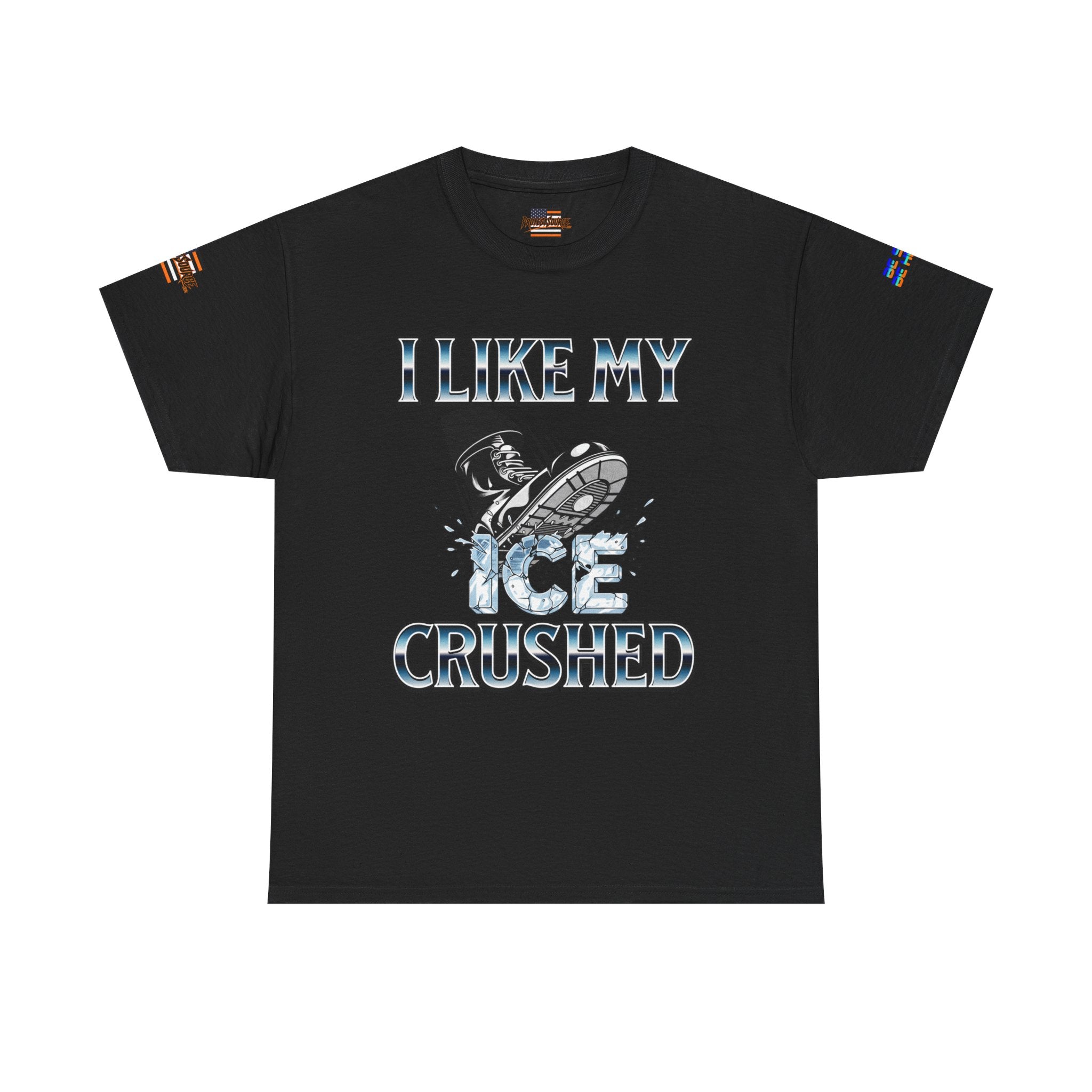 I Like My ICE Crushed Unisex Heavy Cotton Gildan Tee, Casual Wear, Gift for Activists, Comfortable Protest Wear