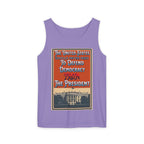 Defending Democracy Unisex Cotton Tank Top