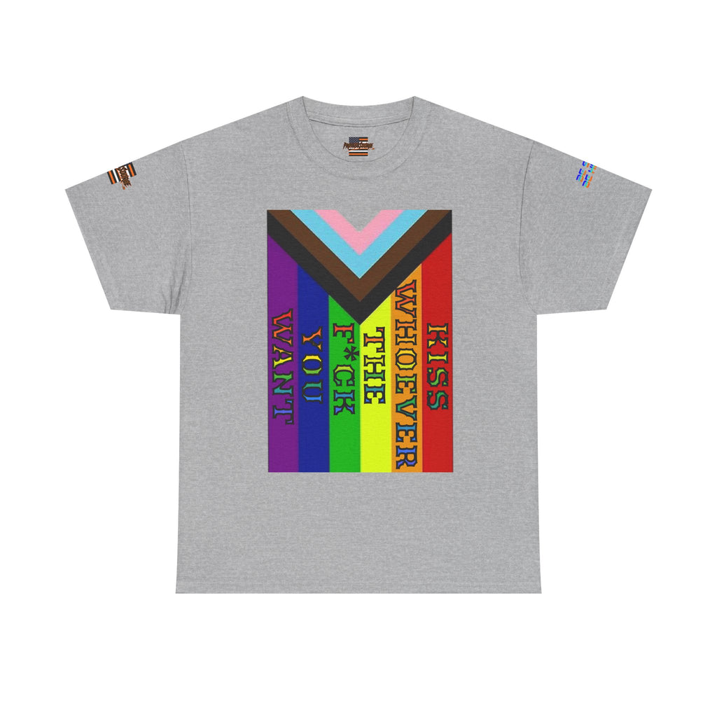 Kiss Whoever The F*ck You Want Unisex Heavy Cotton Gildan Tee