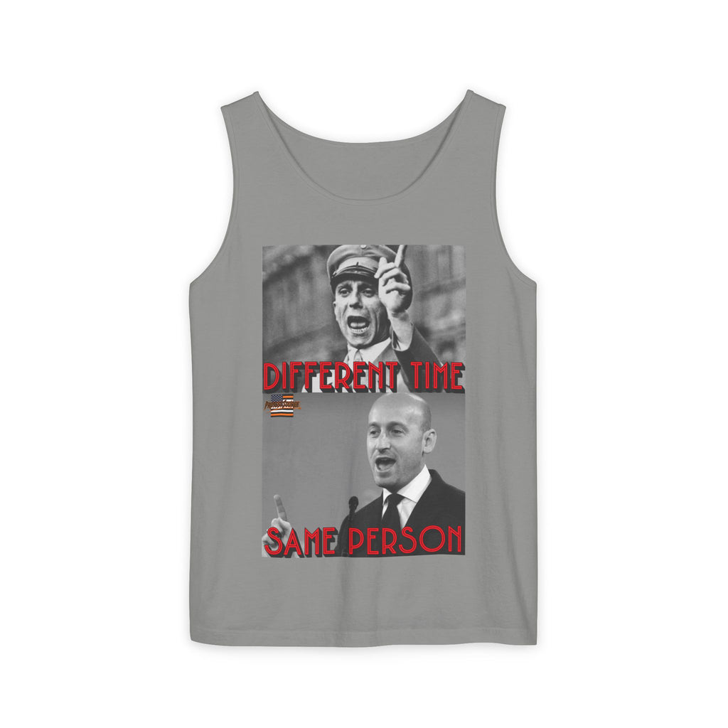 Different Time, Same Person Unisex Cotton Tank Top