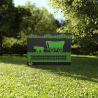 RFK Jr. Kills 24"X18" Plastic Protest Yard Sign w/Wire Stand