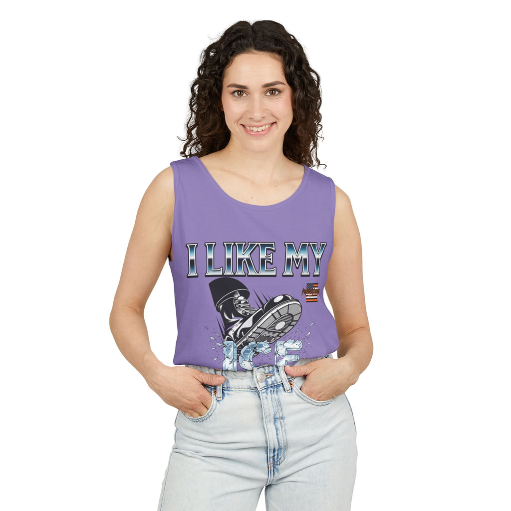 I Like My ICE Crushed Unisex Cotton Tank Top