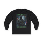 Real Police Don't Wear Masks Long Sleeve Cotton Gildan Tee