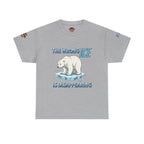 The Wrong ICE is Disappearing Unisex Heavy Cotton Gildan Tee, Casual Wear, Gift for Activists, Comfortable Protest Wear