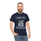 I Like My ICE Crushed Unisex Heavy Cotton Gildan Tee, Casual Wear, Gift for Activists, Comfortable Protest Wear