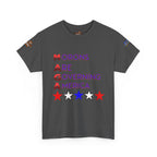 Morons Are Governing America Unisex Heavy Cotton Gildan Tee, Casual Wear, Gift for Activists, Comfortable Protest Wear