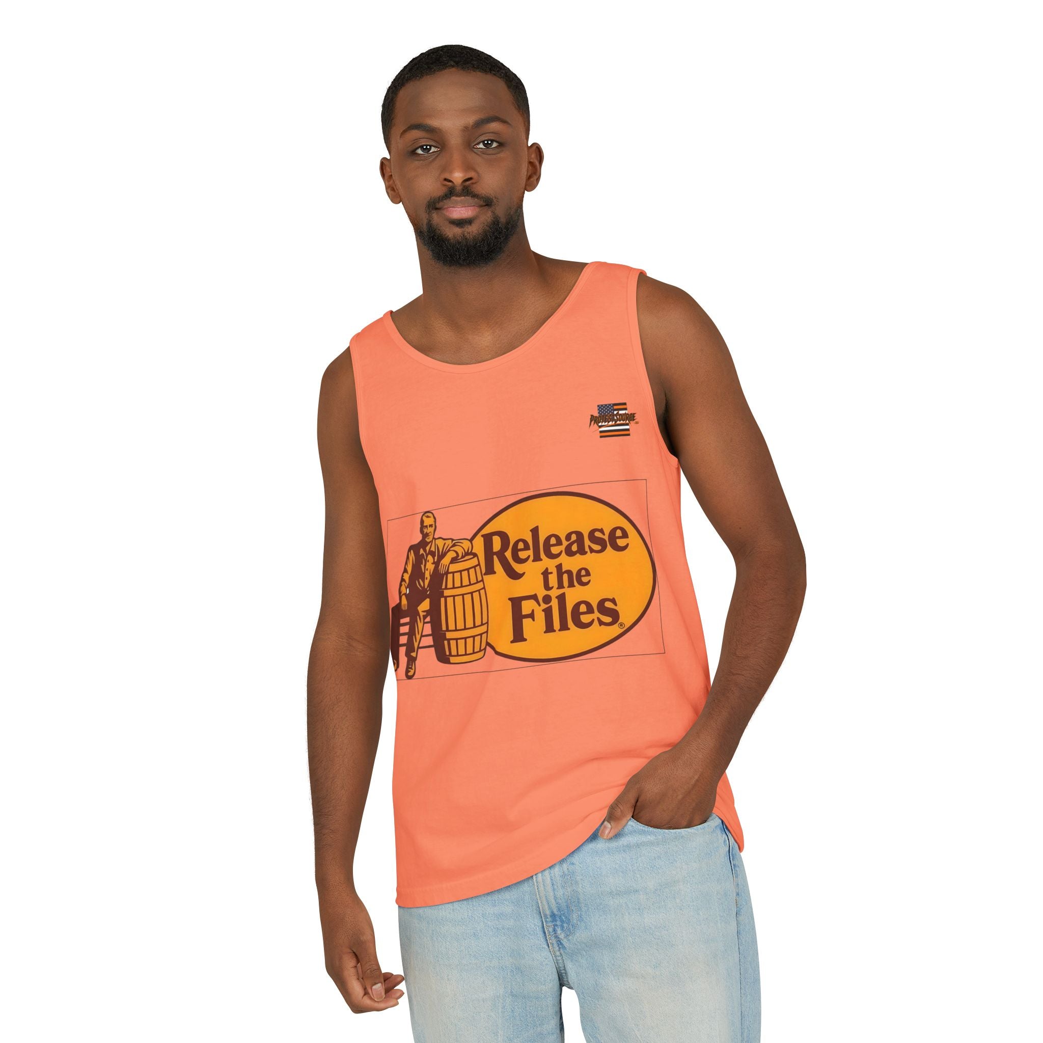 Release the Files Unisex Cotton Tank Top