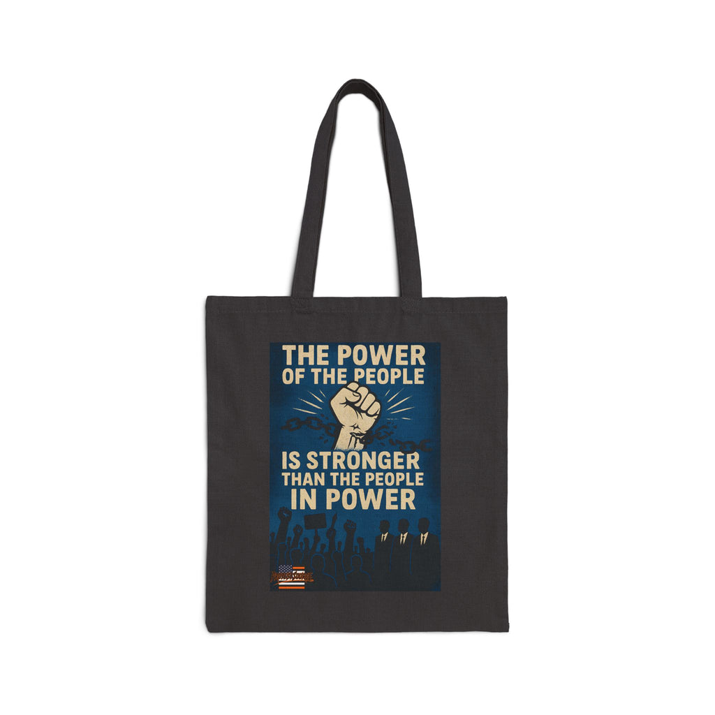 The Power of the People Cotton Canvas Tote Bag